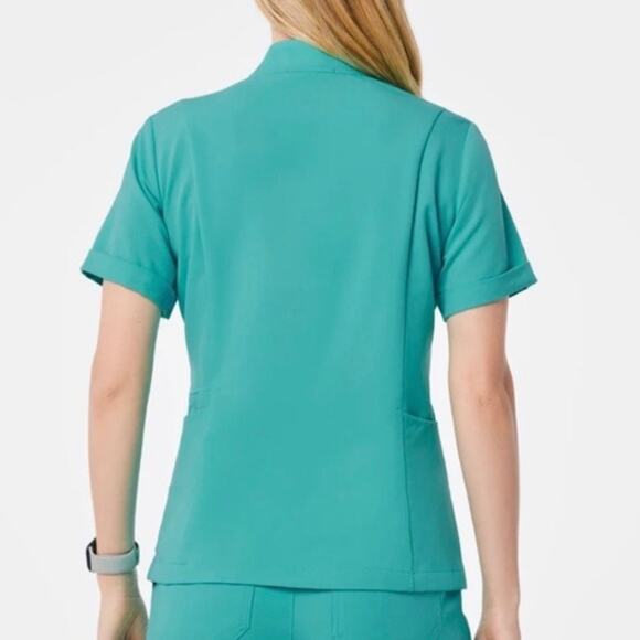 FIGS Inala Slim Top - Oasis - XS - Picture 4 of 16